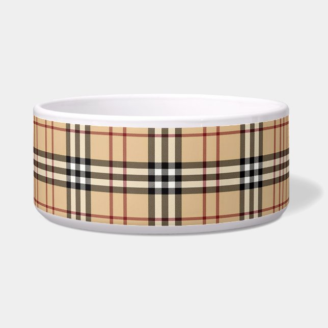 Scottish Tartan Pattern Voerbakje (Voorkant)