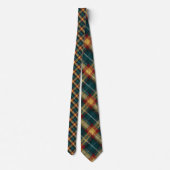 Scottish Tartan Plaid Custom Necktie Stropdas (Achterkant)