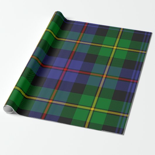 Scottish Tartan Pset Cadeaupapier (Uitgerold)