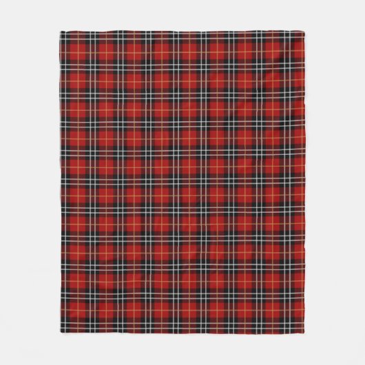 Scottish Tartan Pset Fleece Deken (Voorkant)