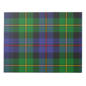 Scottish Tartan Pset Notitieblok (Voorkant)