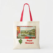 Scottish Tartan, Royal Stewart Tote Bag (Voorkant)