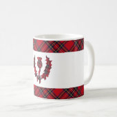 Scottish Tartan Thistle Mok (Voorkant rechts)