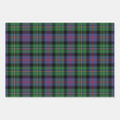 Scottish Tartans Black Watch, Malcolm, Buchanan Inpakpapier Vel (Voorkant 3)
