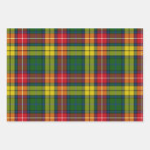 Scottish Tartans Black Watch, Malcolm, Buchanan Inpakpapier Vel (Voorkant 2)