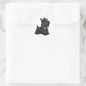 Scottish Terrier (A) - (JBF) Ronde Sticker (Tas)