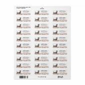 Scottish Terrier Abeerdenie Dog Etiket (Full Sheet)