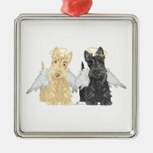Scottish Terrier Angels Metalen Ornament