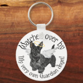 Scottish Terrier Angels Sleutelhanger (Voorkant)
