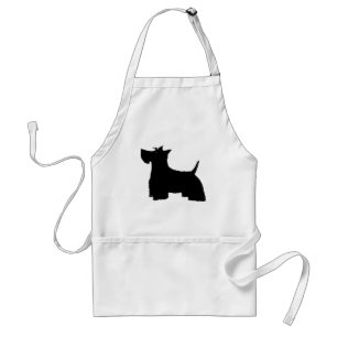 Scottish Terrier Apron Standaard Schort