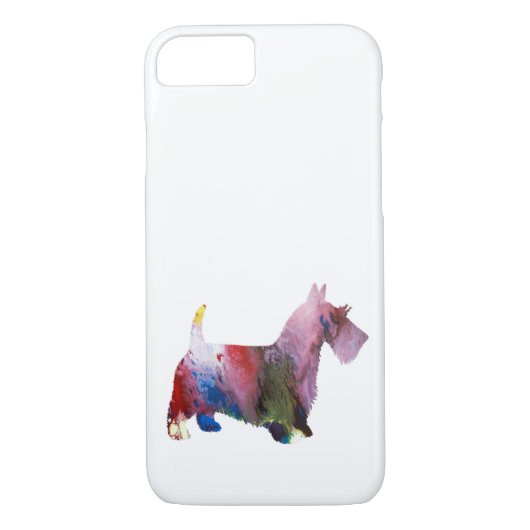 Scottish Terrier Art Case-Mate iPhone Case (Achterkant)