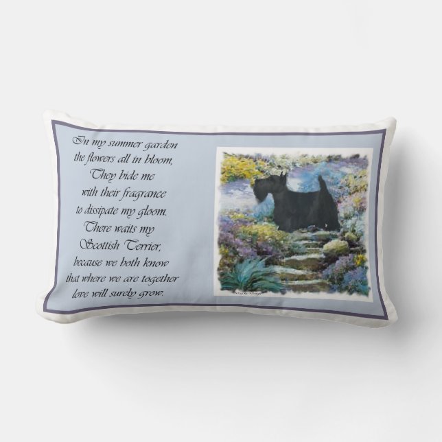 Scottish Terrier Art Gifts Kussen (Voorkant)