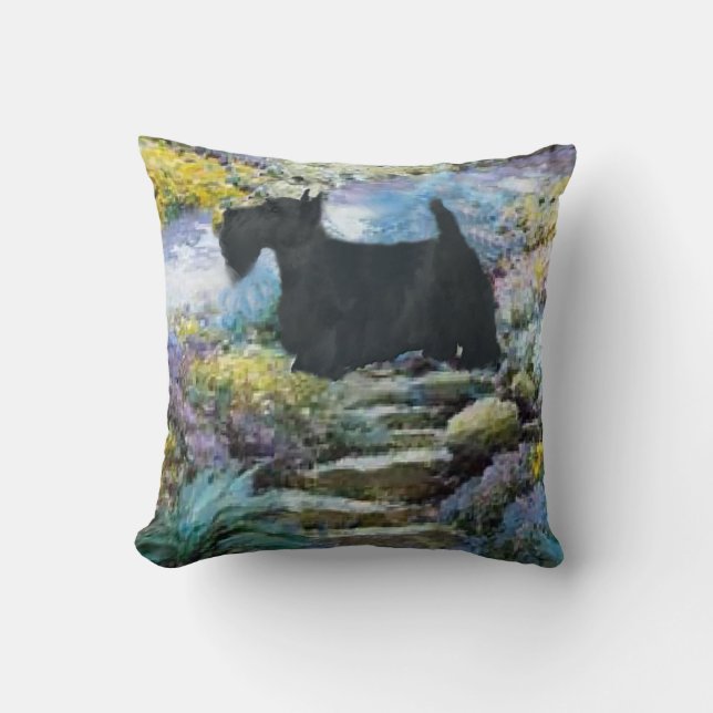 Scottish Terrier Art Gifts Kussen (Voorkant)