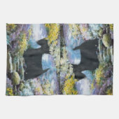 Scottish Terrier Art Gifts Theedoek (Horizontaal)