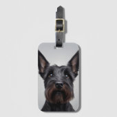 Scottish Terrier Bagagelabel (Voorkant (verticaal))