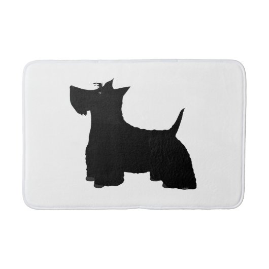 Scottish Terrier Bathmat Badmat (Voorkant)