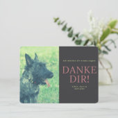 Scottish Terrier  Bedankkaart (Staand voorkant)