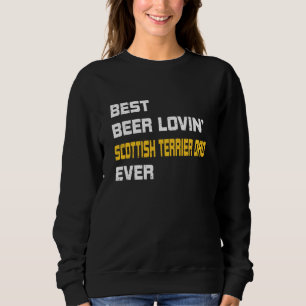 Scottish Terrier Best Beer Loving Scottish Terrier Trui