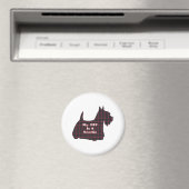Scottish Terrier BFF Gifts Magneet (Insitu (Vaatwasser))