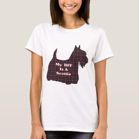 Scottish Terrier BFF Gifts T-shirt (Voorkant)