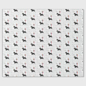Scottish Terrier Birthday Cadeaupapier (Vlak)