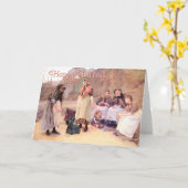 Scottish Terrier Birthday Kaart (Gele Bloem)