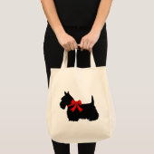 Scottish Terrier Black, Celtic, Highland dog Tote Bag (Voorkant (product))