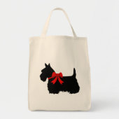 Scottish Terrier Black, Celtic, Highland dog Tote Bag (Voorkant)