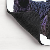 Scottish Terrier black/white trio, Great Scott. Muismat (Hoek)