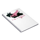 Scottish Terrier Breast Cancer Warrior Notitieboek (Rechterzijde)