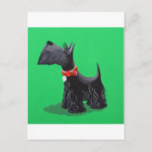 Scottish Terrier Briefkaart (Voorkant)