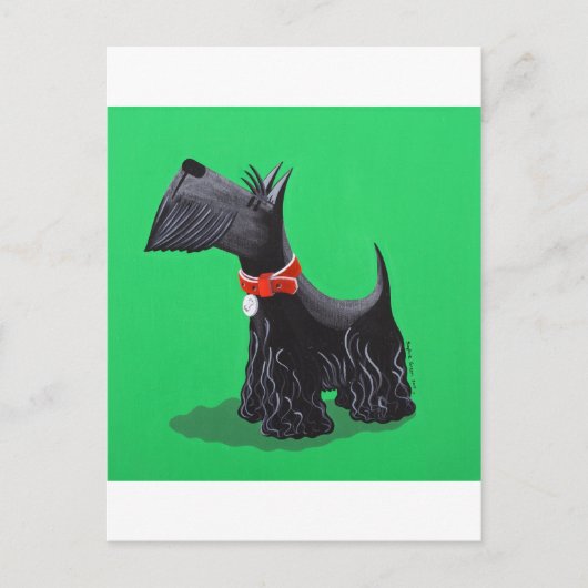 Scottish Terrier Briefkaart (Voorkant)