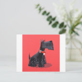 Scottish Terrier Briefkaart (Staand voorkant)