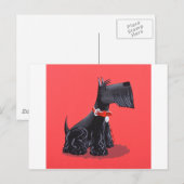 Scottish Terrier Briefkaart (Voorkant / Achterkant)