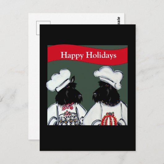 Scottish Terrier Briefkaart (Voorkant / Achterkant)