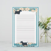 Scottish Terrier Briefpapier (Staand voorkant)