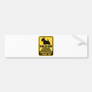 Scottish Terrier Bumpersticker