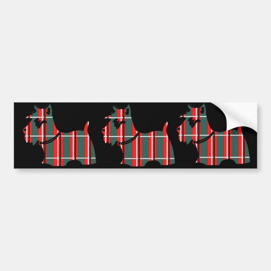 SCOTTISH TERRIER BUMPERSTICKER (Voorkant)