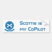 Scottish Terrier Bumpersticker (Voorkant)