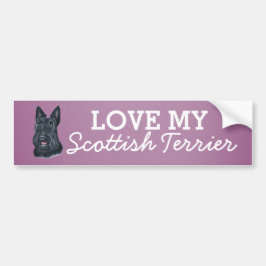 Scottish Terrier Bumpersticker