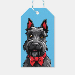 Scottish Terrier Cadeaulabel