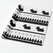 Scottish Terrier Cadeaupapier (Uitgerold)