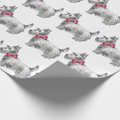 Scottish Terrier Cadeaupapier (Hoek)