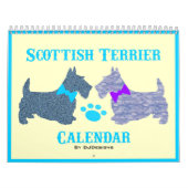 Scottish Terrier Calendar Kalender (Hoes)