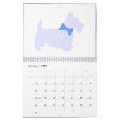 Scottish Terrier Calendar Kalender (Jan 2027)