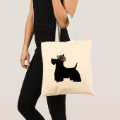 Scottish Terrier Canvas tas (Voorkant (product))