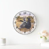 Scottish Terrier Clock Grote Klok (Huis)