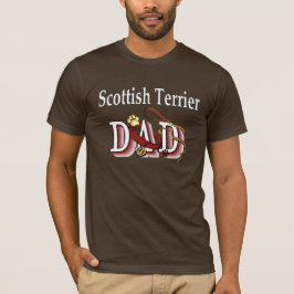 Scottish Terrier Dad Apparel T-shirt
