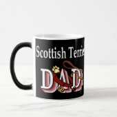 Scottish Terrier Dad Gifts Magische Mok (Links)