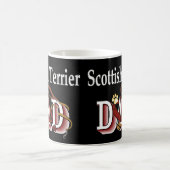 Scottish Terrier Dad Gifts Magische Mok (Center)